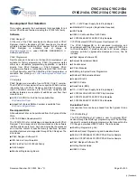 Preview for 40 page of Cypress Semiconductor CY8C21234 Specification Sheet