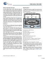 Preview for 2 page of Cypress Semiconductor CY8C23433 Specification Sheet