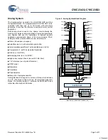 Preview for 3 page of Cypress Semiconductor CY8C23433 Specification Sheet