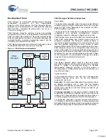 Preview for 5 page of Cypress Semiconductor CY8C23433 Specification Sheet