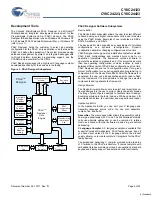 Preview for 5 page of Cypress Semiconductor CY8C24123 Specification Sheet