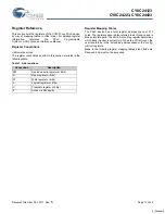 Preview for 11 page of Cypress Semiconductor CY8C24123 Specification Sheet