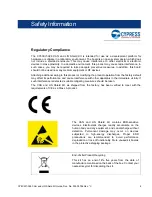 Предварительный просмотр 4 страницы Cypress Semiconductor CY8CKIT-026 Manual