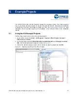 Предварительный просмотр 37 страницы Cypress Semiconductor CY8CKIT-026 Manual