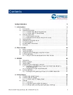 Предварительный просмотр 3 страницы Cypress Semiconductor CY8CKIT-062-WiFi-BT Manual