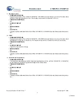 Preview for 2 page of Cypress Semiconductor CY8CNP101 Supplementary Manual