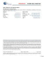 Preview for 38 page of Cypress Semiconductor CY8CNP102B Specification Sheet