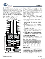 Предварительный просмотр 3 страницы Cypress Semiconductor enCoRe III CY7C64215 Manual