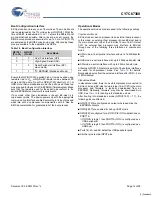 Preview for 12 page of Cypress Semiconductor EZ-Host CY7C67300 Specification Sheet