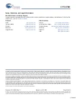 Preview for 99 page of Cypress Semiconductor EZ-Host CY7C67300 Specification Sheet