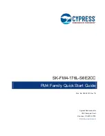 Cypress Semiconductor FM4 Series Quick Start Manual preview