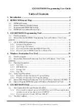 Предварительный просмотр 2 страницы Cypress Semiconductor GX3 EEPROM Programming & User Manual