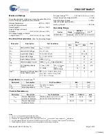 Preview for 3 page of Cypress Semiconductor MoBL CY62138F Specification Sheet