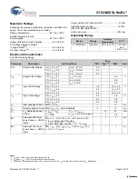 Предварительный просмотр 3 страницы Cypress Semiconductor MoBL CY62146ESL Specification Sheet