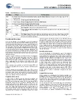 Preview for 8 page of Cypress Semiconductor NoBL CY7C1470BV33 Specification Sheet