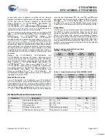 Preview for 9 page of Cypress Semiconductor NoBL CY7C1470BV33 Specification Sheet