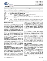 Preview for 7 page of Cypress Semiconductor NoBL CY7C1470V33 Manual