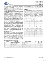 Preview for 8 page of Cypress Semiconductor NoBL CY7C1470V33 Manual