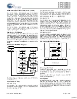 Preview for 11 page of Cypress Semiconductor NoBL CY7C1470V33 Manual