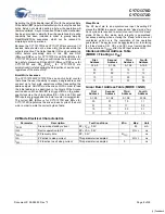 Preview for 8 page of Cypress Semiconductor Perform CY7C1370D Manual