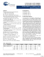 Cypress Semiconductor Perform CY7C1511KV18 Manual preview