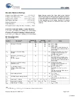 Preview for 3 page of Cypress Semiconductor Perform STK14D88 Manual