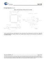 Предварительный просмотр 31 страницы Cypress Semiconductor SL811HS Specification Sheet