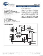 Cypress Semiconductor STK14C88-3 Specification Sheet preview