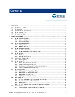 Preview for 3 page of Cypress CapSense AN64846 Getting Started