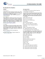 Preview for 29 page of Cypress CapSense CY8C20396 Specification Sheet