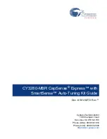 Preview for 1 page of Cypress CapSense Express CY3280-MBR Manual