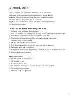 Preview for 3 page of Cypress CCR-8 Instruction Manual