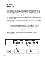 Preview for 4 page of Cypress CCR-8 Instruction Manual