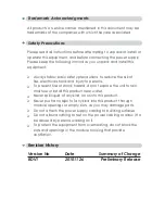 Preview for 3 page of Cypress CDL-125 Operation Manual