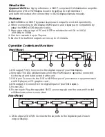 Preview for 2 page of Cypress CDVI-8 Operation Manual