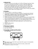 Preview for 3 page of Cypress CH-108 Operation Manual