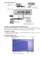 Preview for 6 page of Cypress CHD-PVR1 Operation Manual