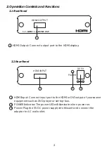 Preview for 4 page of Cypress CLUX-11S Operation Manual