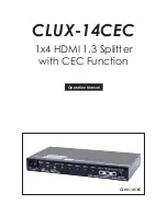 Preview for 1 page of Cypress CLUX-14CEC Operation Manual