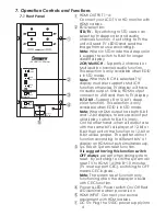 Preview for 8 page of Cypress CLUX-14W Operation Manual