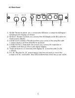 Preview for 9 page of Cypress CLUX-SDI2CSS Operation Manual