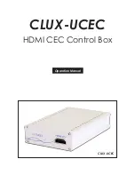 Cypress CLUX-UCEC Operation Manual предпросмотр