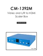 Cypress CM-1392M Operation Manual preview