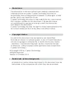 Preview for 2 page of Cypress CM-398DI Operation Manual