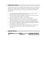 Preview for 3 page of Cypress CM-398DI Operation Manual