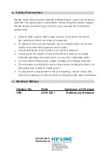 Preview for 3 page of Cypress CM-398H Operation Manual