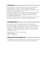 Preview for 2 page of Cypress CMDP-DL2DVI Operation Manual