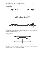 Предварительный просмотр 8 страницы Cypress CMDP-DL2DVI Operation Manual