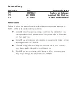 Preview for 2 page of Cypress CMLUX-44E Operation Manual