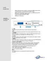 Предварительный просмотр 3 страницы Cypress CMPRO-U4H4CVE Operation Manuals